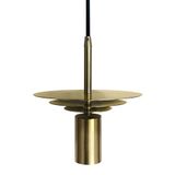 Saturno Pendant Lamp Holder Antique Brass