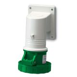 SOCKET OUTLET 3P+E IP67 16A 10h >50V AC