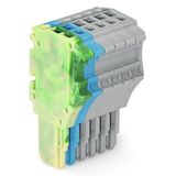 1-conductor female connector Push-in CAGE CLAMP® 1.5 mm² green-yellow/