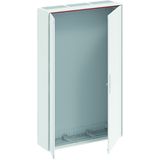 A38 ComfortLine A Wall-mounting cabinet, Surface mounted/recessed mounted/partially recessed mounted, 288 SU, Isolated (Class II), IP44, Field Width: 3, Rows: 8, 1250 mm x 800 mm x 215 mm