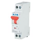 Miniature circuit breaker (MCB), 10 A, 1p+N, characteristic: C