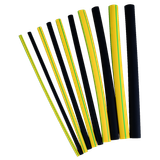 Heat shrink tubing 3:1 yellow/green 9-3; 1.2m