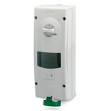 INTERLOCKED SOCKET 3P+E IP67 32A 10h