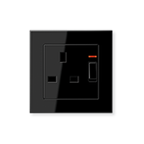 Cover plate for 13 A BS socket A3171KOSWPL