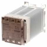 Solid state relay, 2-pole, DIN-track mounting, 15 A, 528VAC max