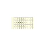 TERMINAL BLOCK & STRIP MARKING ACCESSORIES, MARKER CARD, N (X100) MARK DETAILS, WHITE, HORIZONTAL, UL 94V-2