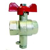 WZT-K34 - Ball valve Rp ¾" for sensor DS M10x1 mm, length = 27.5 mm or Ø 5.2x45 mm