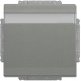 20 EUKNB-803 CoverPlates (partly incl. Insert) Busch-axcent®, solo® grey metallic