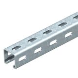 MSL4141PP1000FT Profile rail perforated, slot 22mm 1000x41x41