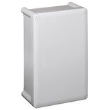 Industrial box - plastic - IP 55 - IK 07 - opaque cover - 180x140x86 mm