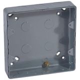 Synergy™ - Surface mounting box - steel - 2x2 gang - with knockout