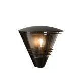 LIVIA Wall Light IP44 W11.5 L27 H25cm Black