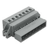 1-conductor male connector CAGE CLAMP® 2.5 mm² gray