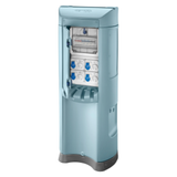 QMC200B - WIRED - DOUBLE SIDE TAKE-OFF - 4 SOCKET OUTLET 2P+T 16A - KNIFE SWITCH 4P 32A - 4 MCD 2P 10A 0,03A - IP44 - LIGHT BLUE