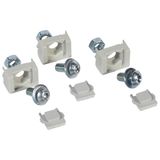Screw terminals DPX³ 250 for bar connections - Set of 3 terminals