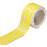 Labels for TP printers permanent adhesive yellow