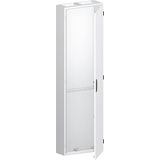 TH212G Floor-standing cabinet, Field Width: 2, Number of Rows: 12, 1850 mm x 550 mm x 225 mm, Grounded, IP44