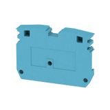 End plate (terminals), 33 mm x 5 mm, blue