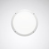 Wall and ceiling luminaire Skeo Circ Multilumencolor 4 Diffuser White ET 13W 1450lm 85 rotationally sym. wide (RB) IP65 IK10 3 SDCM