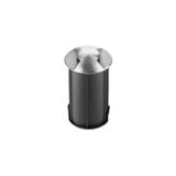 Satin Nickel Aluminium LED 1 Watt 60Lm 3000K IP67 100-240 Volt 50Hz Beam 42o Driver Included D: 4.2 H: 9 cm Cut Out: 3.7 cm