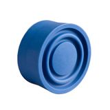 BLUE PUSHBUTTON COVER