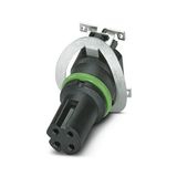 Flush-type connector