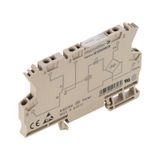 Relay module, for railway applications, 36 V DC +25 % / -30 %, Green L