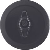Centre plate toggle, 1930, black glossy