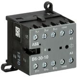 B6-30-10-14 Mini Contactor 12 V AC - 3 NO - 0 NC - Screw Terminals