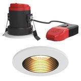 Prism Pro CCT Anti Glare Fire Rated Downlight Dual Wattage