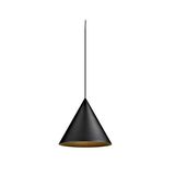 MAGICO 38 pendant lamp E27  1x max. 10W matt black