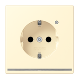 SCHUKO socket with LED pilot light LC320 LC1520-OLNW201