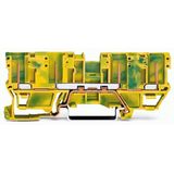 4-pin ground carrier terminal block for DIN-rail 35 x 15 and 35 x 7.5