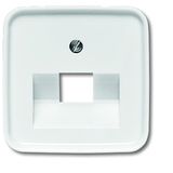 1803-214 CoverPlates (partly incl. Insert) carat® Alpine white