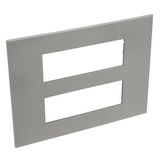 French and German standard plate square version 2x6 modules - magnesium