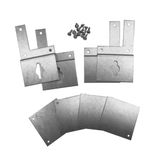 Wall-mounting brackets for wall-mounted frames M2000 IP20C