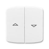 3558A-A662 B Blind switch rocker with markings ; 3558A-A662 B