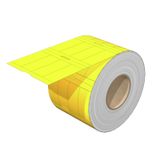 Cable coding system, 16 mm, Polyester, yellow