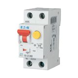 RCD/MCB combination, 10 A, 30 mA, MCB trip characteristic: B, 1p+N, RCD trip characteristic: AC