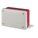 SURF. MOUNTING JUNCTION BOX150X110 RED