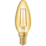 LED Bulb Filament E14 1.4W B35 2500K Gold Ledvance