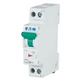 Miniature circuit breaker (MCB), 6 A, 1p+N, characteristic: B