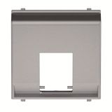 N2216.5 PL Cover plate Data connection Silver - Zenit