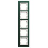 1725-226 Cover Frame Busch-axcent® glass avocado