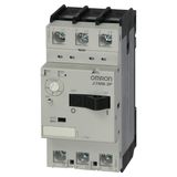 Motor-protective circuit breaker, switch type, 3-pole, 9-13 A