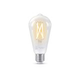 OCTO WiZ Connected ST64 Tunable White Smart Filament Lamp Clear E27 7W