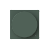 8560.2 CM Cov. rotatory knob dimmer for Dimmer Turn button Green - Sky Niessen