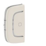 Cover plate Valena Allure - shutter STOP marking - either side mounting - ivory