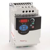 Allen-Bradley, 22F-B012N103, PowerFlex4M AC Drive, 240 (208)VAC, 3PH, 12 Amps, 2.2 kW, 3 HP, Frame Size B, IP20 (Open), LED Display, Fixed Digital Keypad, No CE Compliant Filter, No Brake Drive