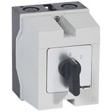Cam switch - changeover switch with off - PR 12 - 4P - 16 A - box 96x120 mm